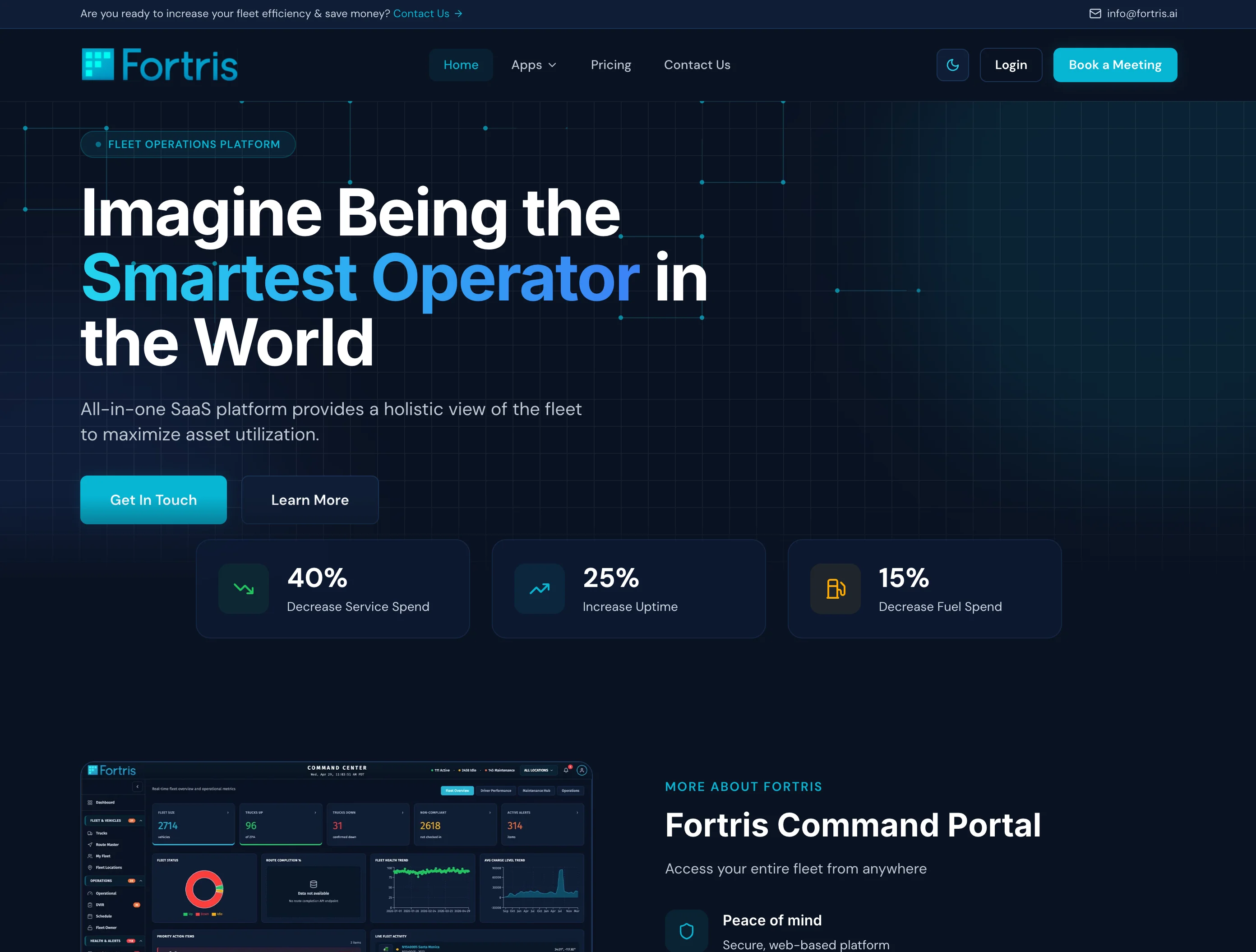 Fortris.ai Marketing Site